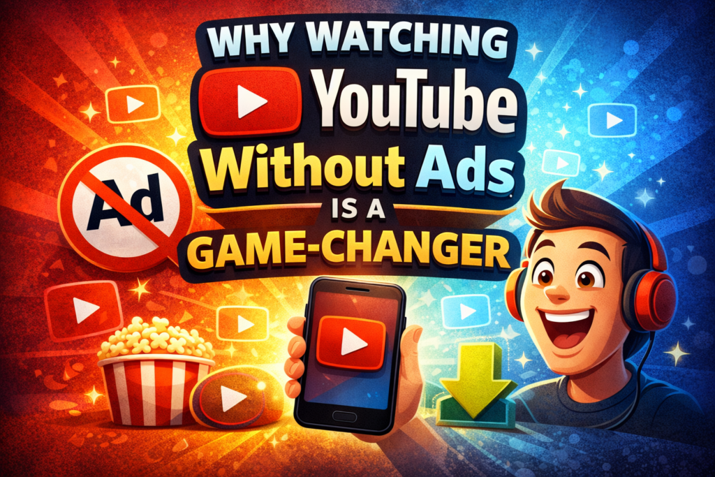 Why Watching YouTube Without Ads is a Game-Changer