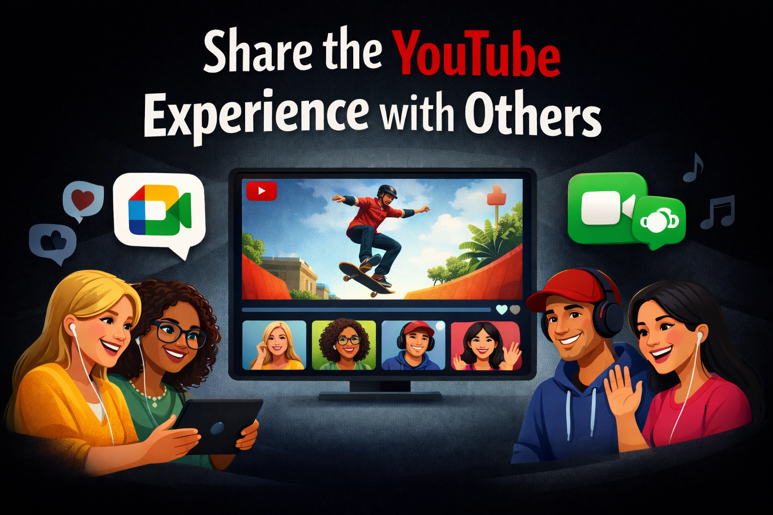 Share the YouTube Experience with Others