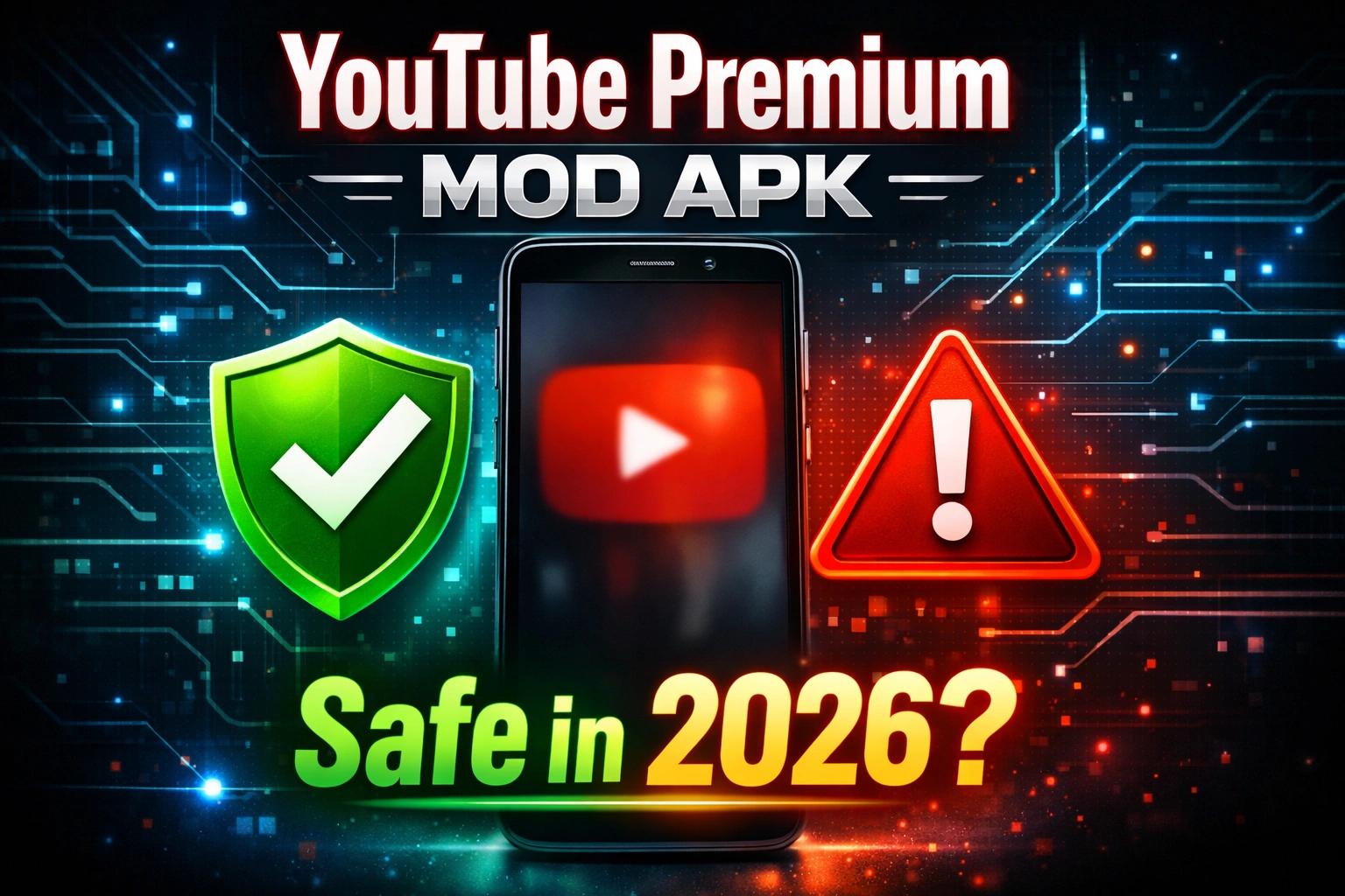 Is YouTube Premium MOD APK Safe for Android Devices in 2026?