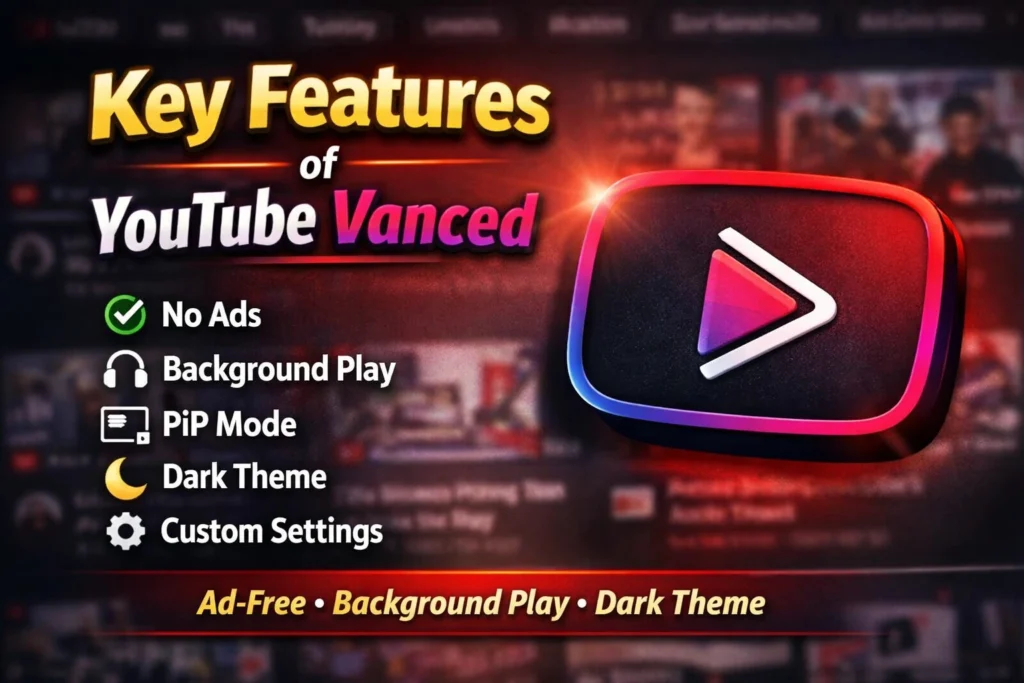 Key Features of YouTube Vanced