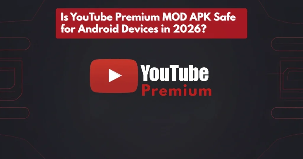 YouTube Premium MOD APK Safe for Android