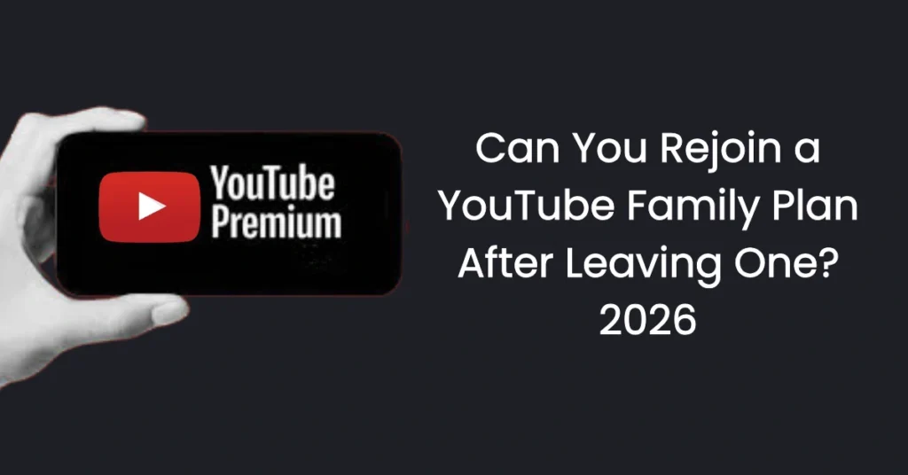 Rejoin a YouTube Family Plan