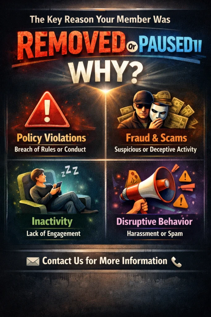 The Key Reason Your Member Was Removed or Paused