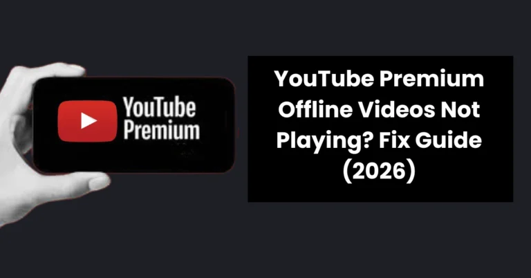 Offline Videos Not Playing